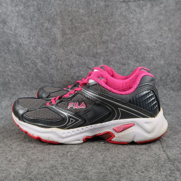 Fila Shoes Womens 8.5 Athletic Trainers Walk Run Active Casual Comfort Gray Pink - Picture 4 of 11